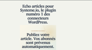 modèle Page de vente WordPress
