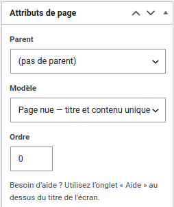modèle Page de vente WordPress