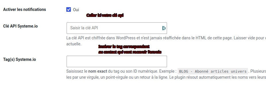 Systeme.io WP Post Relay