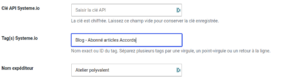 cibler une newsletter par tag Systeme.io